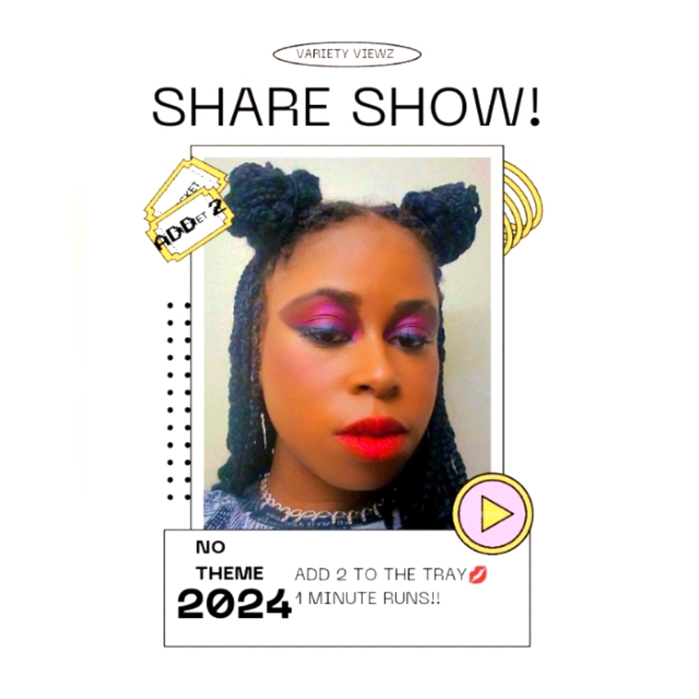 LIVE SHARE SHOW AND FACE PAINTING!!!